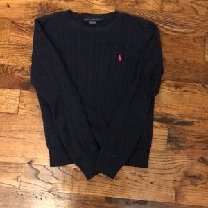 Ralph Lauren Navy Blue Sweater